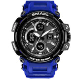 Man Watch Sport  Waterproof, LED Digital