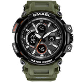 Man Watch Sport  Waterproof, LED Digital