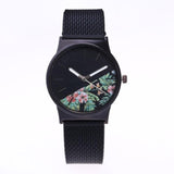 Woman Watch Quartz Wristwatches  Reloj Mujer    Simple   Round   Silicone  Analog Alloy