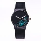 Woman Watch Quartz Wristwatches  Reloj Mujer    Simple   Round   Silicone  Analog Alloy