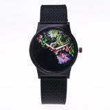 Woman Watch Quartz Wristwatches  Reloj Mujer    Simple   Round   Silicone  Analog Alloy