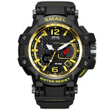 Man Watch White Sport Watch LED Digital 50M Waterproof Casua