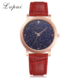 Woman Watch  Rose Gold Stainless Steel Lvpai Brand Fashion  Wristwatch Creative Quartz