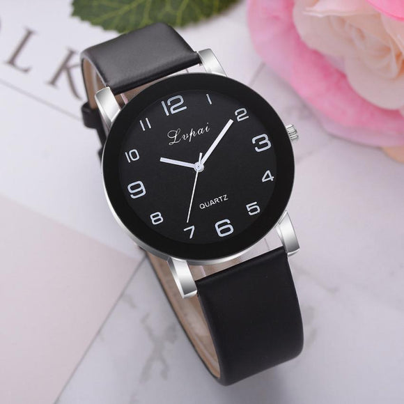 Woman Watch  Fashion    Luxury Ladies   Quartz Wristwatch Top Brand  Leather Strap