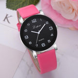 Woman Watch  Fashion    Luxury Ladies   Quartz Wristwatch Top Brand  Leather Strap