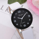Woman Watch  Fashion    Luxury Ladies   Quartz Wristwatch Top Brand  Leather Strap