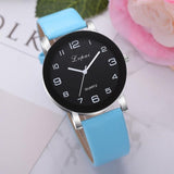 Woman Watch  Fashion    Luxury Ladies   Quartz Wristwatch Top Brand  Leather Strap