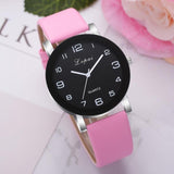 Woman Watch  Fashion    Luxury Ladies   Quartz Wristwatch Top Brand  Leather Strap