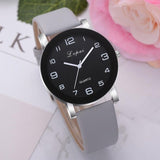 Woman Watch  Fashion    Luxury Ladies   Quartz Wristwatch Top Brand  Leather Strap