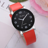Woman Watch  Fashion    Luxury Ladies   Quartz Wristwatch Top Brand  Leather Strap