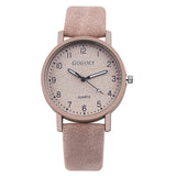 Woman Watch Brand   Fashion Leather Wrist