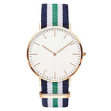 Woman Watch Hot Ultra Slim Quartz   Simple Nylon Band