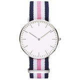 Woman Watch Hot Ultra Slim Quartz   Simple Nylon Band