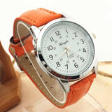 Man Watch Elegant Quartz Wrist    Top Luxury Leather Wristwatch