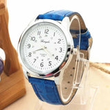 Man Watch Elegant Quartz Wrist    Top Luxury Leather Wristwatch