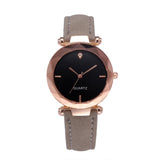 Woman Watch Top Brand  Bracelet  Contracted Leather Crystal WristWatches