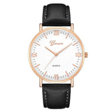 Man Watch Fashion Large Dial Military Quartz  Leather Sport  Classic Clock