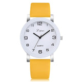 Woman Watch Simple Leather Band  Quartz Wristwatch  Classic Casual  Fashion  Analog