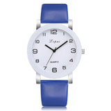 Woman Watch Simple Leather Band  Quartz Wristwatch  Classic Casual  Fashion  Analog