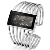 Woman Watch Luxury Fashion Rose Gold Bangle Bracelet Dress