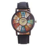 Woman Watch Relogio feminino  Retro Casual Girl Quartz Casual Leather Ladies Dress