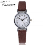 Woman Watch Fashion   Retro Small Dial Simple Casual  High Quality   Wristwatch
