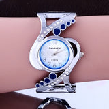 Woman Watch New design  bangle wristwatch quartz crystal luxury  fashion female