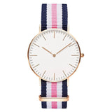 Woman Watch  New Luxury Women Watches Ultra Thin Canvas Band Ladies Casual Quartz