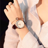 Woman Watch Polygonal dial design  luxury fashion dress quartz watch ulzzang popular brand