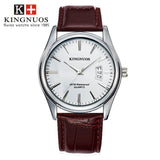 Man Watch Full Stainless Steel  Fashion Date Calendar Clock Sports Watchband Waterproof Man Quartz Wrist