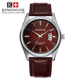 Man Watch Full Stainless Steel  Fashion Date Calendar Clock Sports Watchband Waterproof Man Quartz Wrist