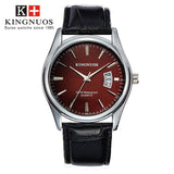 Man Watch Full Stainless Steel  Fashion Date Calendar Clock Sports Watchband Waterproof Man Quartz Wrist