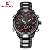 Man Watch Top Brand   Military Sport  LED Analog Digital  Army Stainless Quartz
