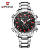 Man Watch Top Brand   Military Sport  LED Analog Digital  Army Stainless Quartz