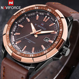 Man Watch  Brand  Quartz   Leather Waterproof Analog   Date Casual