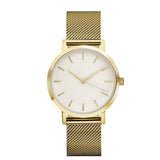 Woman Watch Fashion   Crystal Stainless Steel Analog Quartz Wristwatch Bracelet Top Band Luxury