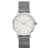 Woman Watch Fashion   Crystal Stainless Steel Analog Quartz Wristwatch Bracelet Top Band Luxury