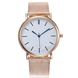 Woman Watch Fashion   Crystal Stainless Steel Analog Quartz Wristwatch Bracelet Top Band Luxury