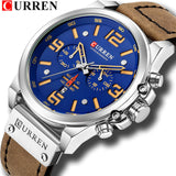 Man Watch Top Brand Luxury, ,Military, Sport, Wristwatch, Leather Quartz
