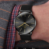 Man Watch 6.5mm Ultra-thin Fashion ,Simple Business ,Quartz