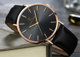 Man Watch 6.5mm Ultra-thin Fashion ,Simple Business ,Quartz