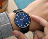 Man Watch 6.5mm Ultra-thin Fashion ,Simple Business ,Quartz