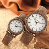 Woman Watch 2 Pcs Hot Sales imitation wood pair watches