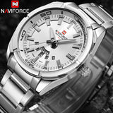 Man Watch Brand  Luxury Sport Quartz 30M Waterproof  Stainless Steel Band