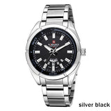 Man Watch Brand  Luxury Sport Quartz 30M Waterproof  Stainless Steel Band
