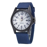 Man Watch Band Hot Sell Outdoor  Date Stainless Steel Military Sports Analog Quartz Army Wrist