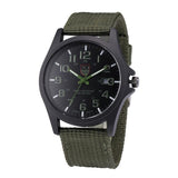 Man Watch Band Hot Sell Outdoor  Date Stainless Steel Military Sports Analog Quartz Army Wrist