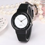 Woman Watch Fashion Casual Silicone Strap Analog Quartz Round