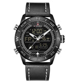 Man Watch Fashion Gold,  LED Analog, Digital , Military