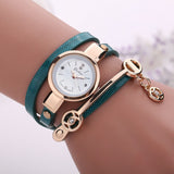 Woman Watch New Duoya Fashion  Watch Gold Quartz Gift  Wristwatch